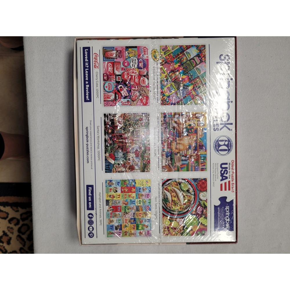Springbok Christmas Collection Country Store 1000 Piece NWT Jigsaw Puzzle - Picture 2 of 3